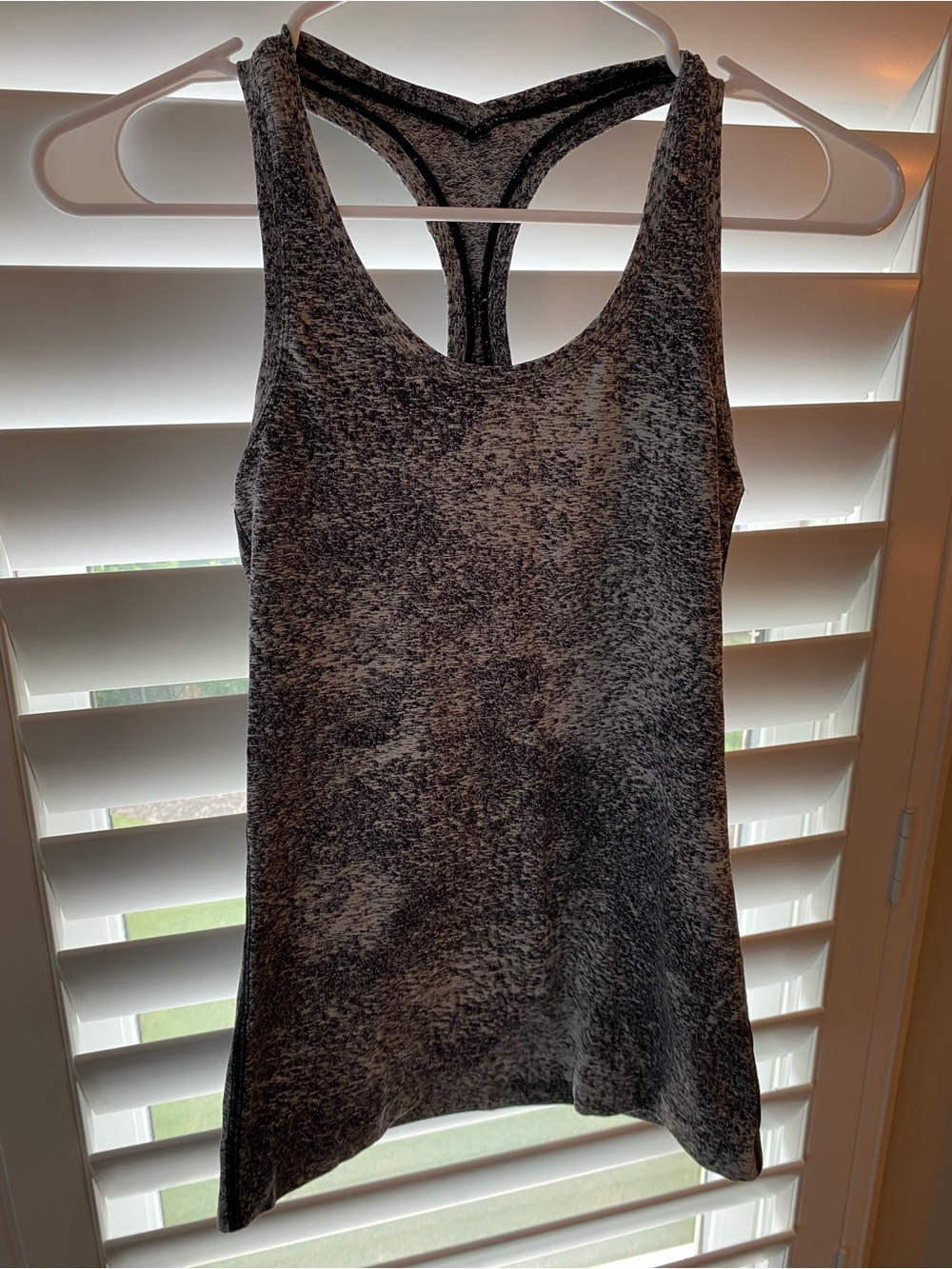 Lululemon Women's Gray Racerback Tank Top
